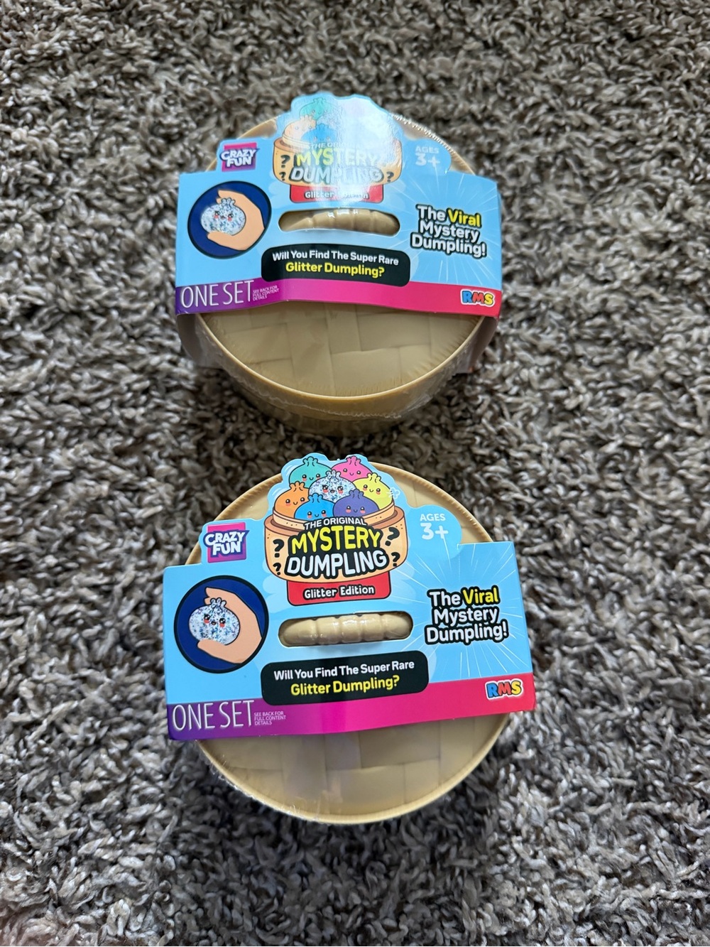 2 new RMS Mystery Dumpling Glitter Edition